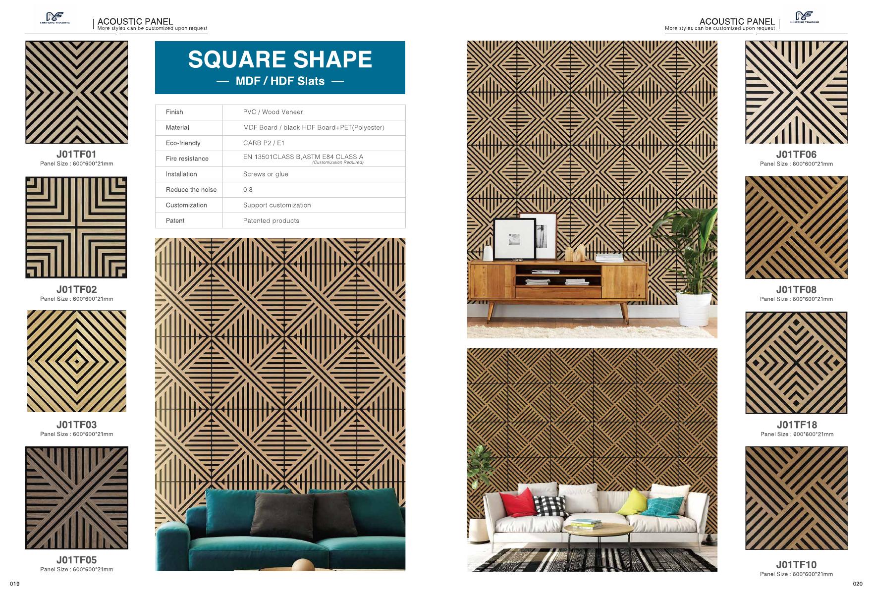 Acoustic panels for schools and classrooms